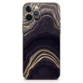 thumbnail image 2 of DesignSkinz Vivid Agate Vein Slice Foiled V14 Full-Body Skin Decal Wrap Cover for iPhone 14, 2 of 9