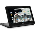 thumbnail image 2 of Restored Dell Chromebook 3100 2 in 1 11.6''- Intel Celeron N4020 - 8GB RAM 32GB Storage - ChromeOS - Black, 2 of 5