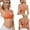 H77-Orange, variant on Bras For Women Criss Cross Back Seamless Bralettes No Underwire Wireless Bra T-Shirt Comfortable Full Coverage Everyday Bras Stylish Bralettes