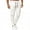 White, variant on TBWNWG Men's Casual Pants Baggy Solid Sweatpants with Elastic Sport Pockets for Everyday Use,Sizes 2XL
