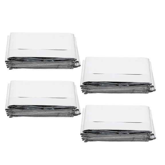 HEANUJJ 4Pcs Emergency Warming Blanket for Outdoor Enthusiasts Inclement Weather