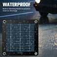 thumbnail image 4 of HLONK 10W Solar Panel Kit 12V Waterproof Solar Trickle Charger Portable Solar Powered Charger Kit with 4 Suction Cups Lightweight High Efficiency Car Battery Maintainer for Car RV Boat, 4 of 9