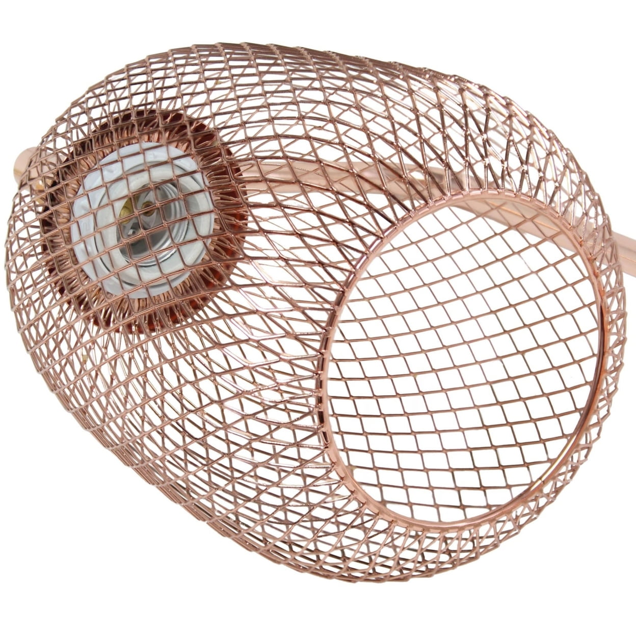 Elegant Designs Mesh Wire Desk Lamp