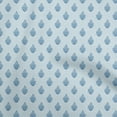 thumbnail image 1 of oneOone Cotton Jersey Light Blue Fabric Block Quilting Supplies Print Sewing Fabric By The Yard 58 Inch Wide, 1 of 4