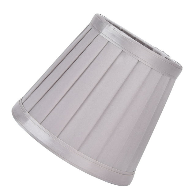 Pantalla de lámpara de tela Jadeshay 2 piezas pequeñas blancas