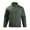 Green, variant on Men's Solid Color Stand Collar Jacket Nylon Thermal Outdoor Tactical Windbreaker Long Sleeve Zip Front Parka Casual Wear Winter Top S-3XL