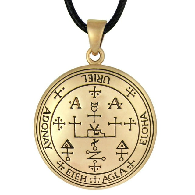 Collar talismán Moonlight Mysteries Sigil Arcángel Uriel