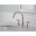 thumbnail image 3 of Delta 35896LF Windemere Two Handle Bathroom Faucet, Widespread, Chrome - Quantity 1, 3 of 5