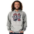 thumbnail image 5 of Father's Day No.1 Dad Worlds Greatest Hoodie Hooded Sweatshirt Men Brisco Brands S, 5 of 6