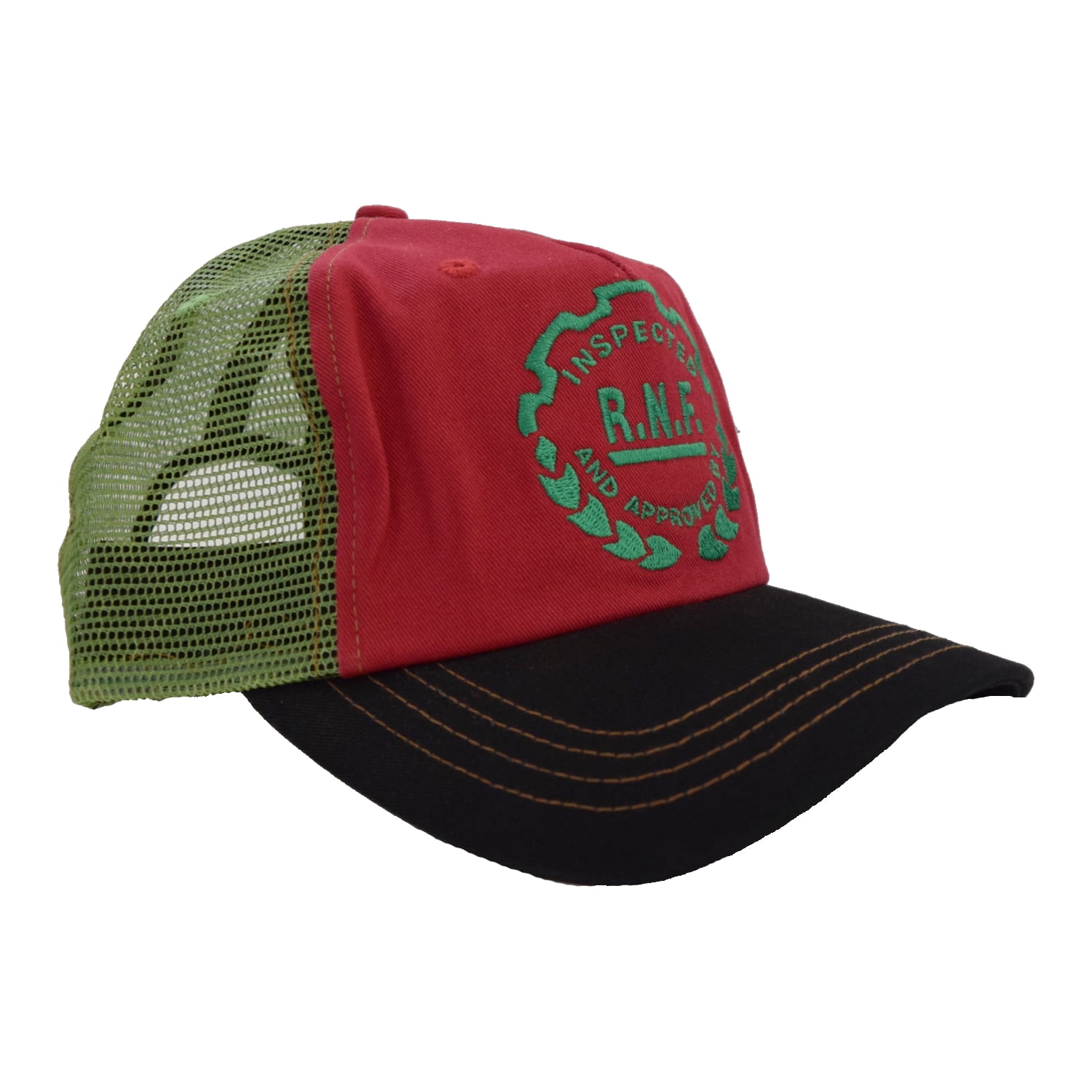 Brand New Von Dutch Light Pink And Black Trucker Mesh SnapBack Hat Cap