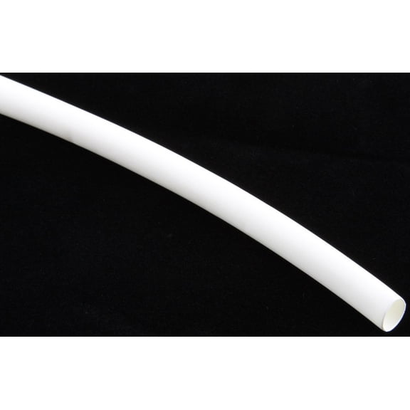 1/4" Dia. White Adhesive-Lined Shrink Tubing - (1 ft. piece)
