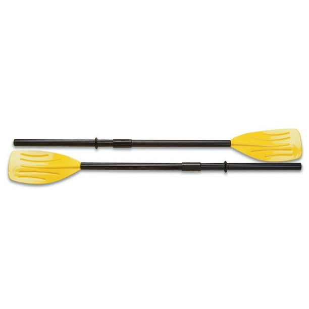 Intex Set of 48" Paddles Plastic Ribbed French Oars for Inflatable Boat
