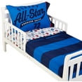 thumbnail image 2 of Carter's 4-Piece Toddler Bedding Set, All Star Boys Blue, 2 of 5