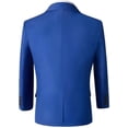thumbnail image 2 of Wehilion Boys Tuxedo Suit Three Piece Kids Tuxedo Suit for Boys Formal Suit Jacket Blazer Pants Vest Set, 2 of 5