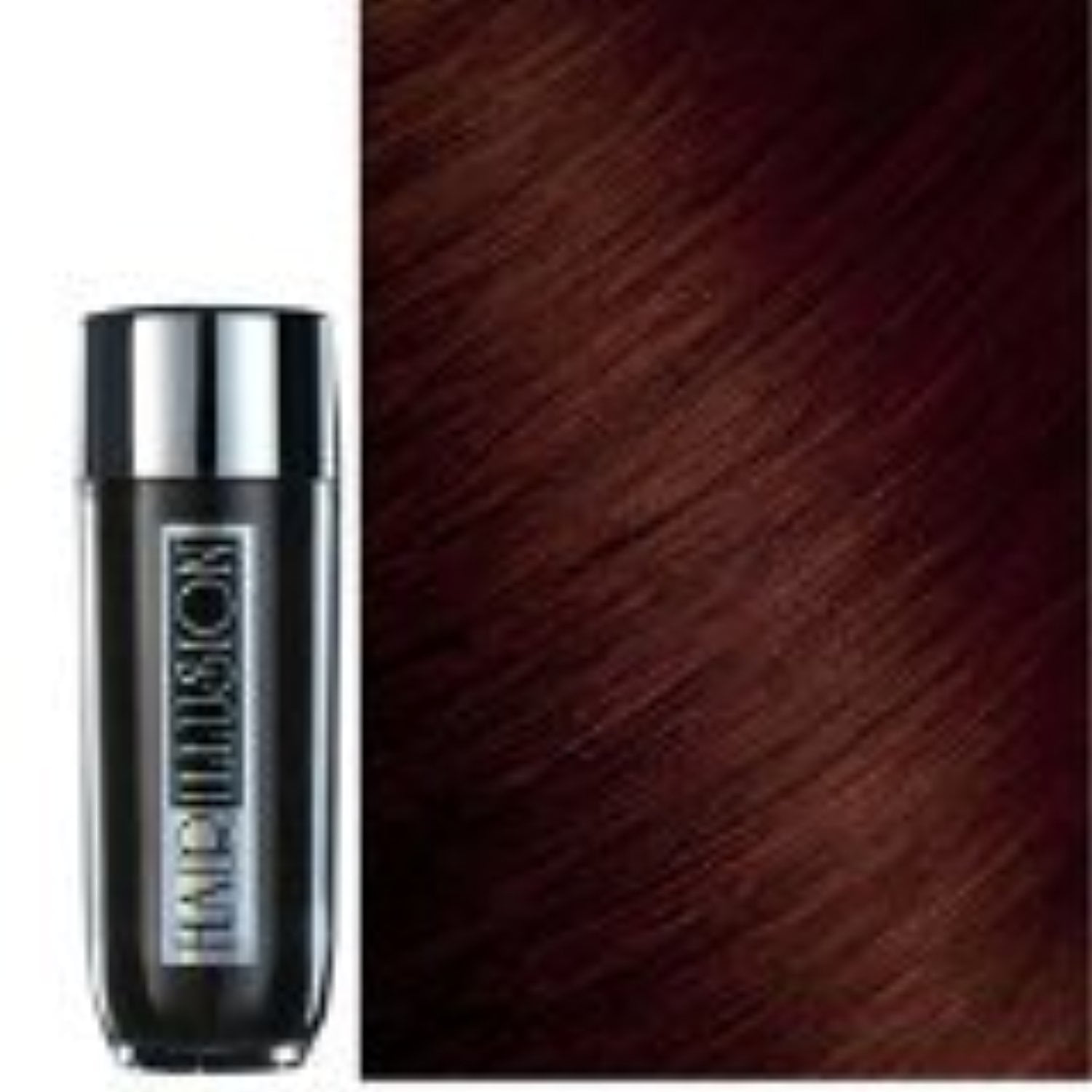 hair illusion - 100% natural human hair fibersnot synthetic for men & women, premium hair building formulation, large 38g bottle (auburn)