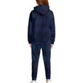 thumbnail image 3 of DISNIMO Flower Butterfly Hoodies Sets for Girls 2 Piece Outfits Fall Hoodies for Girls Pullover Sweatshirt with Pockets for Kids Hoodie And Jogger Set Boys Drop Shoulder Hoodie 6-7, 3 of 7