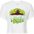 thumbnail image 3 of Marvel Deadpool - St. Patrick's Day I Pinch Back - Juniors Cropped Graphic T-Shirt, 3 of 5