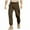 Brown, variant on Havenre Men's Waterproof Hiking Work Pants Plus Size Slim Fit Elastic Bottom Cargo Joggers Casual Stretch Quick Dry Outdoor Pants with Pockets Khaki XXXXXL