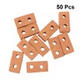 thumbnail image 1 of UPOUART 50 Pcs Briques Jouets Rouges en Argile de Poterie Anticorrosion pour Accessoires de Table de Sable Bricolage et Projets pour Adultes, 1 of 7