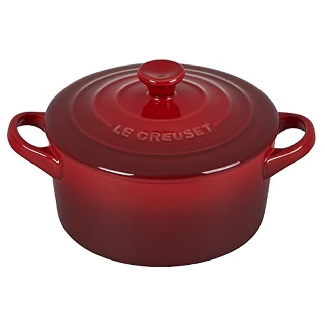 Mini Cocotte Redondo Le Creuset 8 oz Cerise