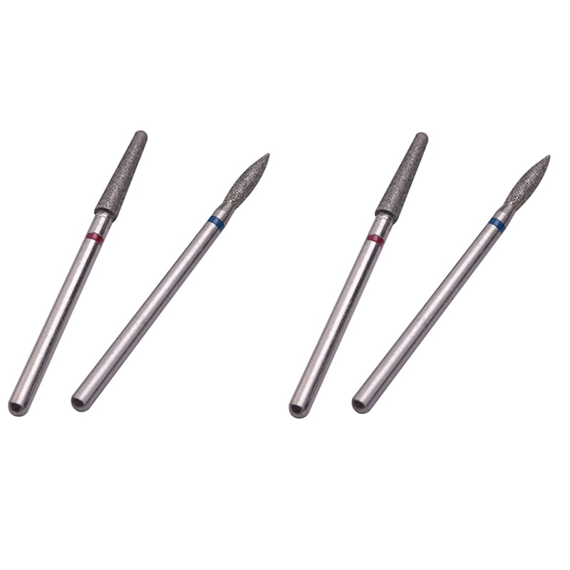 60Pc Diamond Nail Drill Bit Set Milling Cutter Burr Cutter Clean Files