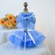 thumbnail image 1 of Nvzi Vestido para cachorro, bonito vestido de princesa para gato, falda para perritas pequeñas (A12, XL), 1 of 4