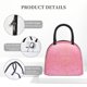 thumbnail image 4 of Easygdp Sparkly Glitter Bolsa de Almuerzo Insulada Grande, Forro de Aluminio, Diseño Espacioso, a Prueba de Fugas, Ideal para Trabajo, Picnics, Viajes y Actividades al Aire Libre, 4 of 6