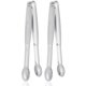 thumbnail image 1 of Pinzas para azúcar de acero inoxidable, pinzas para alimentos, cocina, cocina de metal, aperitivo, pinzas para cubitos de hielo, plata,, 1 of 5