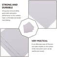 thumbnail image 2 of EeaseCA 3 Pcs Practical Instrument Cleaning Cloths Musical Instrument Wiping Cloths (Light Grey), 2 of 7