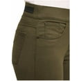 thumbnail image 4 of DKNY Jeans Ladies' Pull On Bermuda Short (Olive, X-Small), 4 of 6