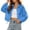 Sky Blue, variant on Women’s Lightweight Zip Up Sun Protection Jacket High Neck Hood Breathable Outdoor Windbreaker UPF 50+ Long Sleeve Loose Fit Spring Summer Autumn