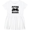 thumbnail image 3 of Inktastic Boxing Future Boxer Girls Baby Dress, 3 of 5