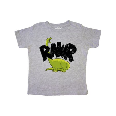 

Inktastic Lil Green Bronto Rawr!! Gift Toddler Boy or Toddler Girl T-Shirt