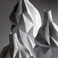 thumbnail image 2 of Cyan lighting - Glacier - Large Vase - 9 Inches Wide by 21 Inches High, 2 of 2