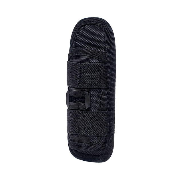 Funda para linterna, funda giratoria para linterna, clip para cinturón, linterna portátil con mosquetón giratorio de 360° y carrete.