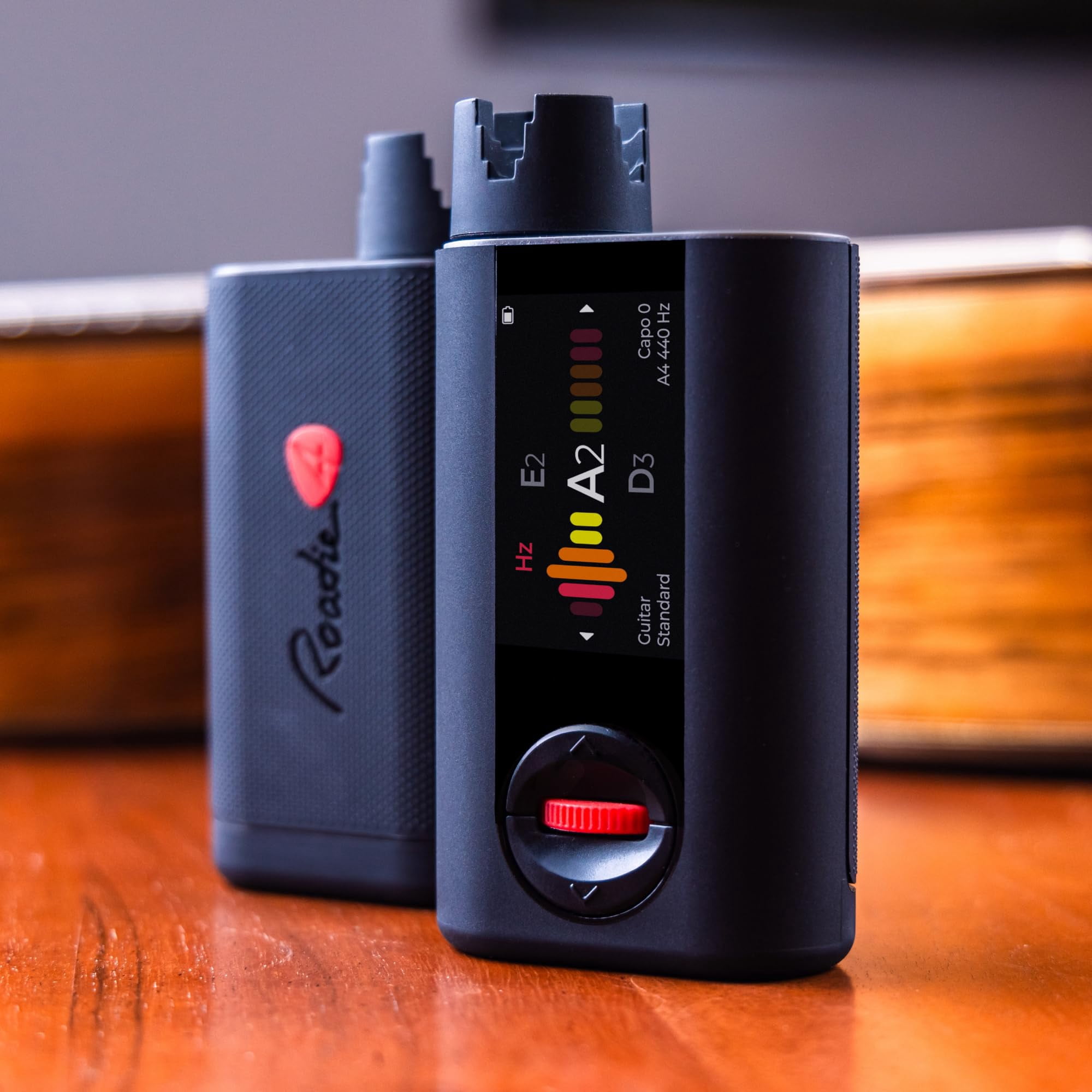 Roadie 4 Smart Automatic Guitar & Ukulele Tuner | Fast & Accurate Auto Tuning with Built-in Metronome and String Winder | For Acoustic, Electric, 12-String Guitars, Banjo, Mandolin | 150+ Tunings