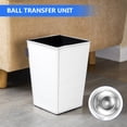 thumbnail image 2 of Shisuyan Rouleau de Transfert de Boule en Acier Inoxydable 8 Pcs 1.97x1.38x0.79 Po, 2 of 8