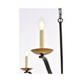 thumbnail image 5 of Trey 42 inch pendant in black and brass, 5 of 8
