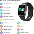 thumbnail image 2 of Reloj inteligente para mujeres y hombres, rastreador de actividad física con monitor de frecuencia cardíaca, rastreador de actividad, contador de pasos, monitor de sueño, 2 of 4