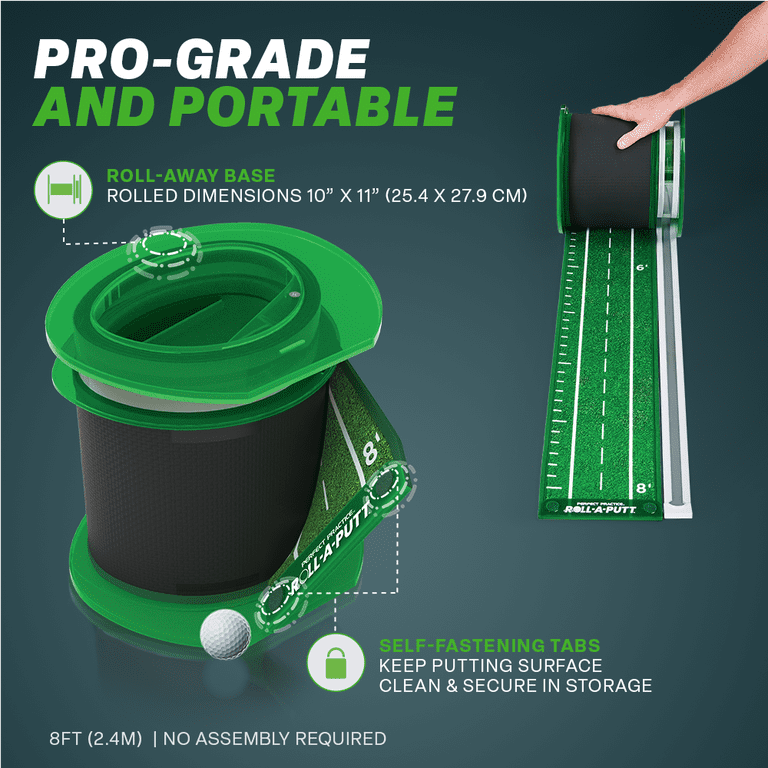 Perfect Practice Roll-a-Putt Mat, 8 Feet photo 4