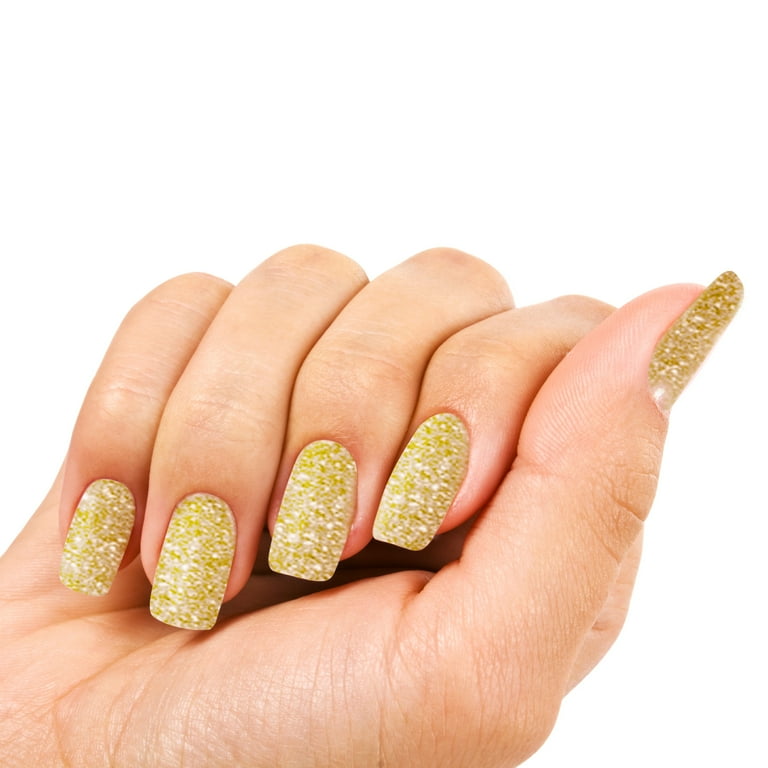 la.leia_nail　金箔 L.A. COLORS Metal Nail Polish Bubbly 0.44 fl oz High-Impact