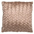 thumbnail image 2 of SAFAVIEH Merzer Overlay Decorative Pillow, 18" x 18", Grey, 2 of 4