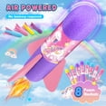 thumbnail image 6 of Rocket Launcher for Kids, Unicorn Launcher with 8 Rockets, Outdoor Toys for Kids 3 4 5 6 7 Year Old Girls, Rocket Unicorn Toy Gifts for Girls Ages 3+, 6 of 7