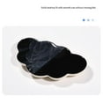 thumbnail image 3 of Keyboard Wrist Rest Cloud Shape Wristpad Mouse Leather Wrist Stand Ergonomic for Laptop Office Mouse Pad Black-White, 3 of 5