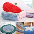 thumbnail image 4 of Tnobhg Crochet Line Widened Design Fine Texture Soft Comfortable DIY Bag Hand Knitting Yarn Thread Household Supply, 4 of 8