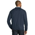 thumbnail image 2 of Port Authority Fleece Sweatshirt (J342) Dress Blue Navy, 3XL, 2 of 6