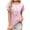 Pink, variant on Gamivast Vintage Floral T Shirts for Women Boho Wildflower Graphic Tees Cute Summer Short Sleeve Casual Tops Navy L Clothes Recent I have Placed