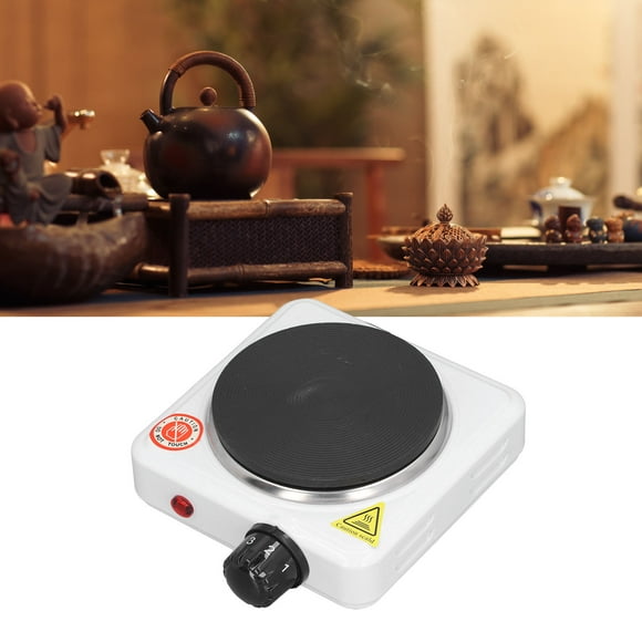 Mini Mini Electric Stove 500W Multifunctional Adjustable Temperature Small Hot Plate Kitchen Countertop Heater For Milk Water Coffee Tea US Plug 110V