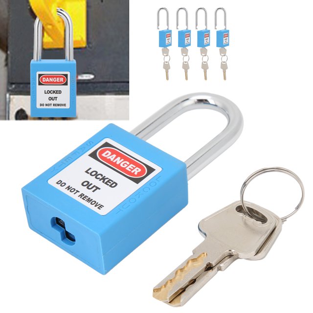 Cerradura de seguridad Bling Bling 5 juegos de candados industriales 1.5 pulgadas