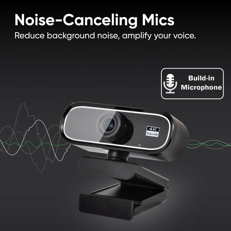 RONY 4K UHD Webcam with Auto Focus and Microphone photo 8
